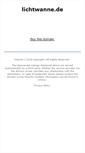 Mobile Screenshot of lichtwanne.de